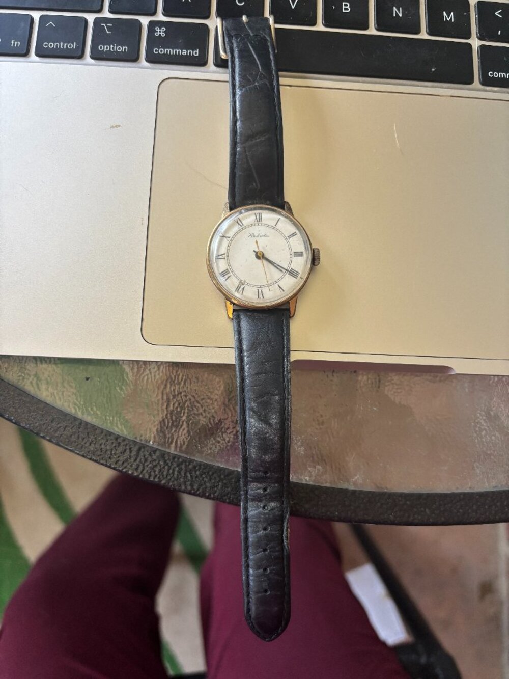 1966 vintage Sekonda manual-wind watch manufactured during the Soviet era